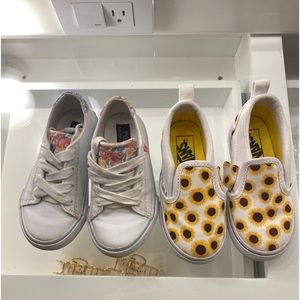 💛🩵Toodler shoes Vans and Polo